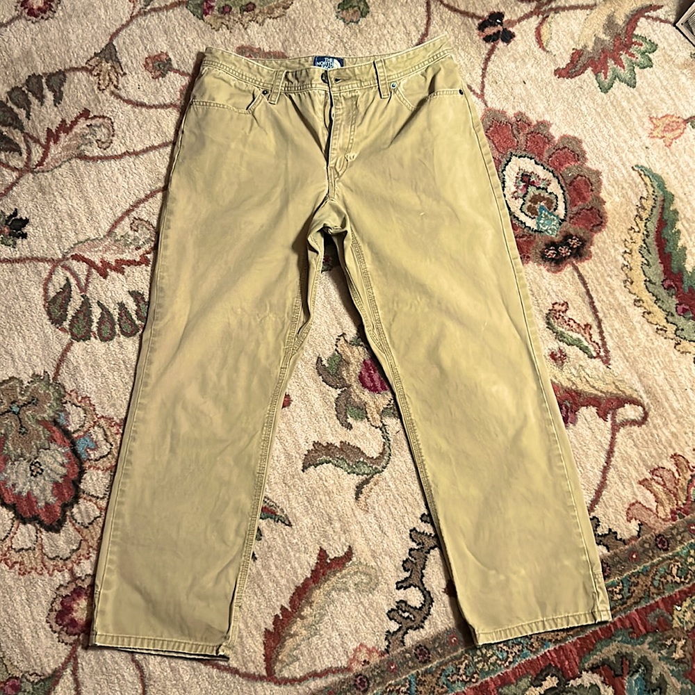 VINTAGE The North Face Chino Straight Leg Pants Men's Waist 34 Short